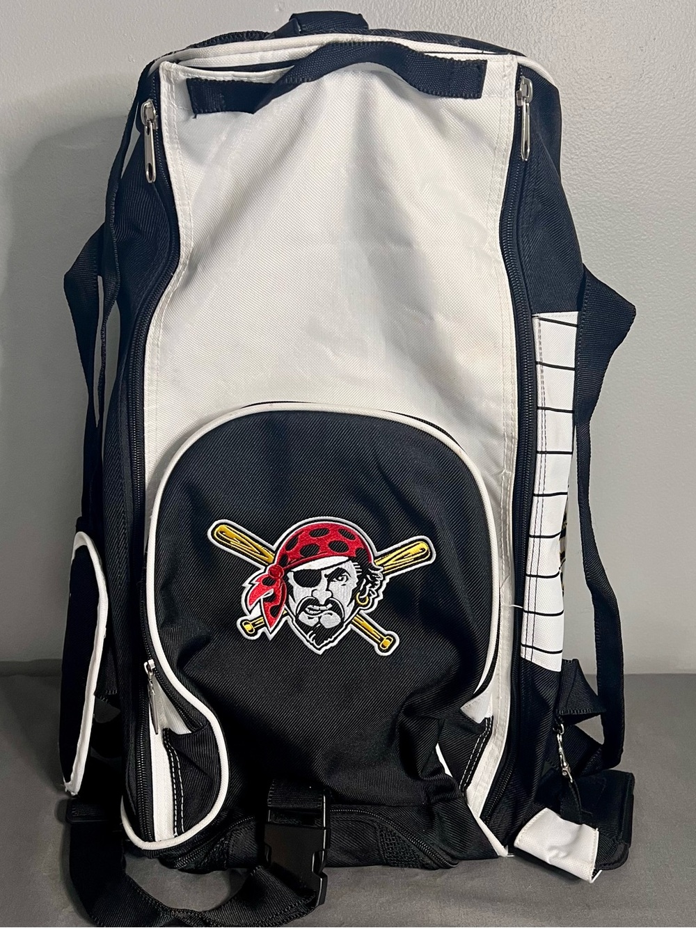 MLB Pittsburgh Pirates Durable Baseball Equipment Gear Bat Bag